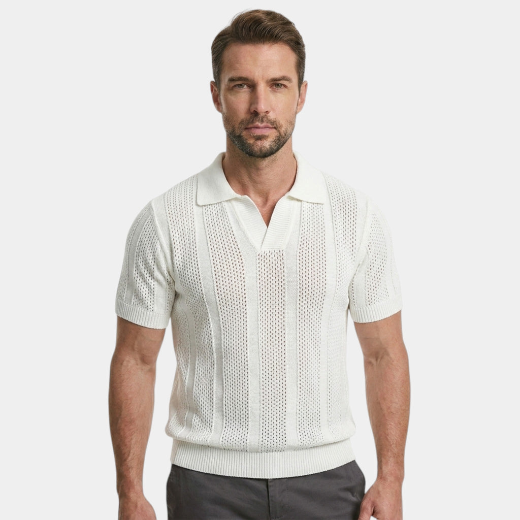 Armaxio | Men’s Premium Knitted Polo Shirt
