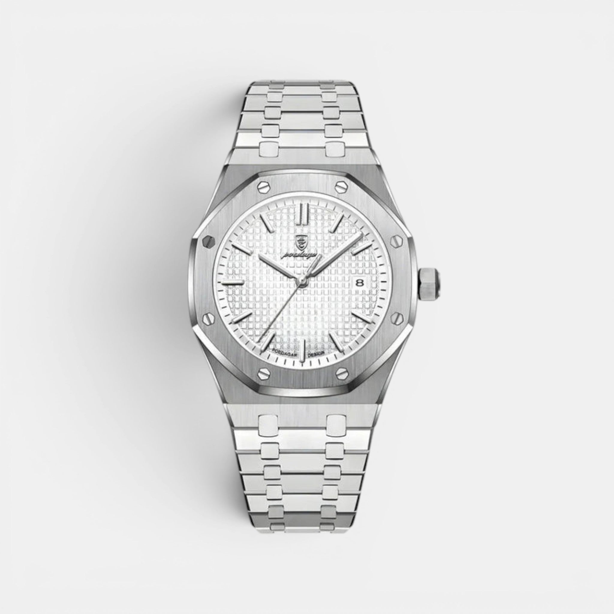 Armaxio | Men's Stainless Steel Watch with Date Display