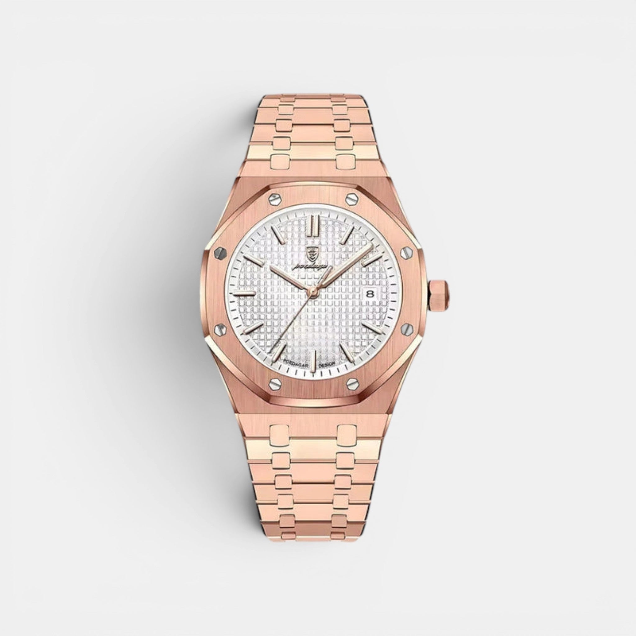Armaxio | Men's Stainless Steel Watch with Date Display