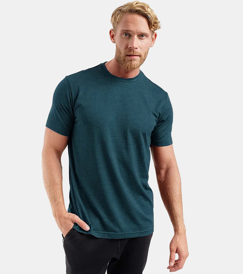 Armaxio | Men's Merino Wool Base Layer T-Shirt Quick Dry Knit