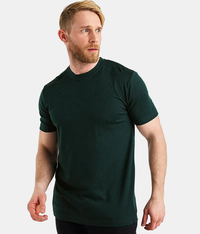 Armaxio | Men's Merino Wool Base Layer T-Shirt Quick Dry Knit