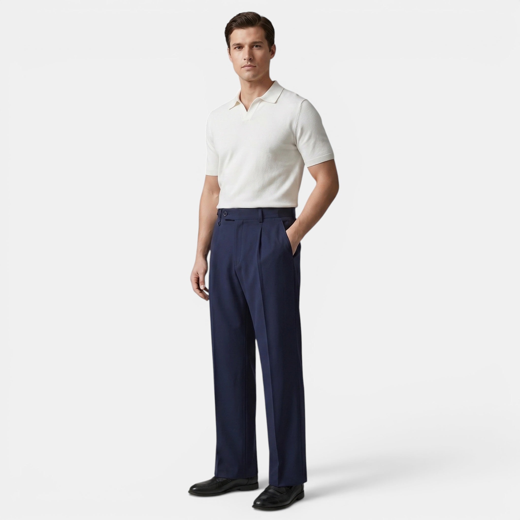 Armaxio | Men's Straight Leg Business Casual Pants