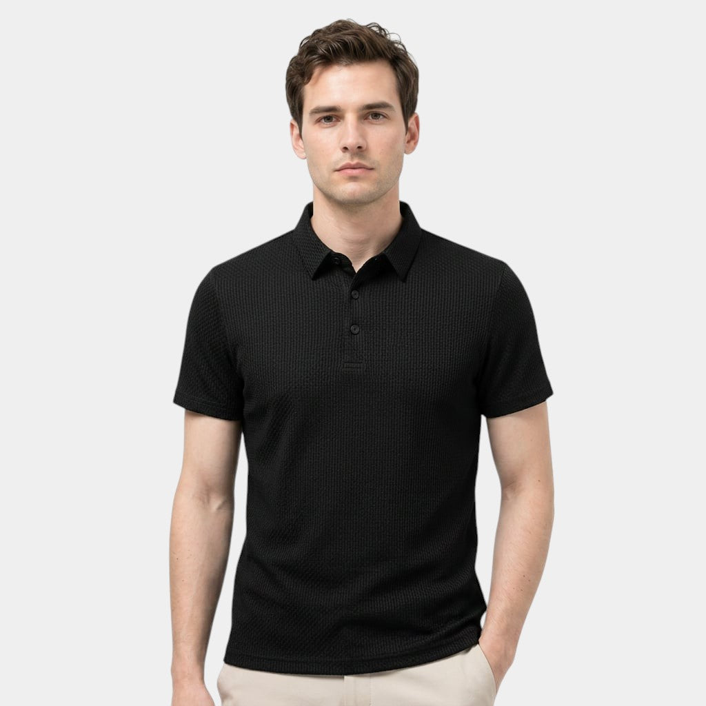 Armaxio | Men’s Polo Shirt Short Sleeve Breathable Summer Casual