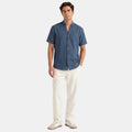 Armaxio | Men's Grandad Collar Shirt and Trousers Set