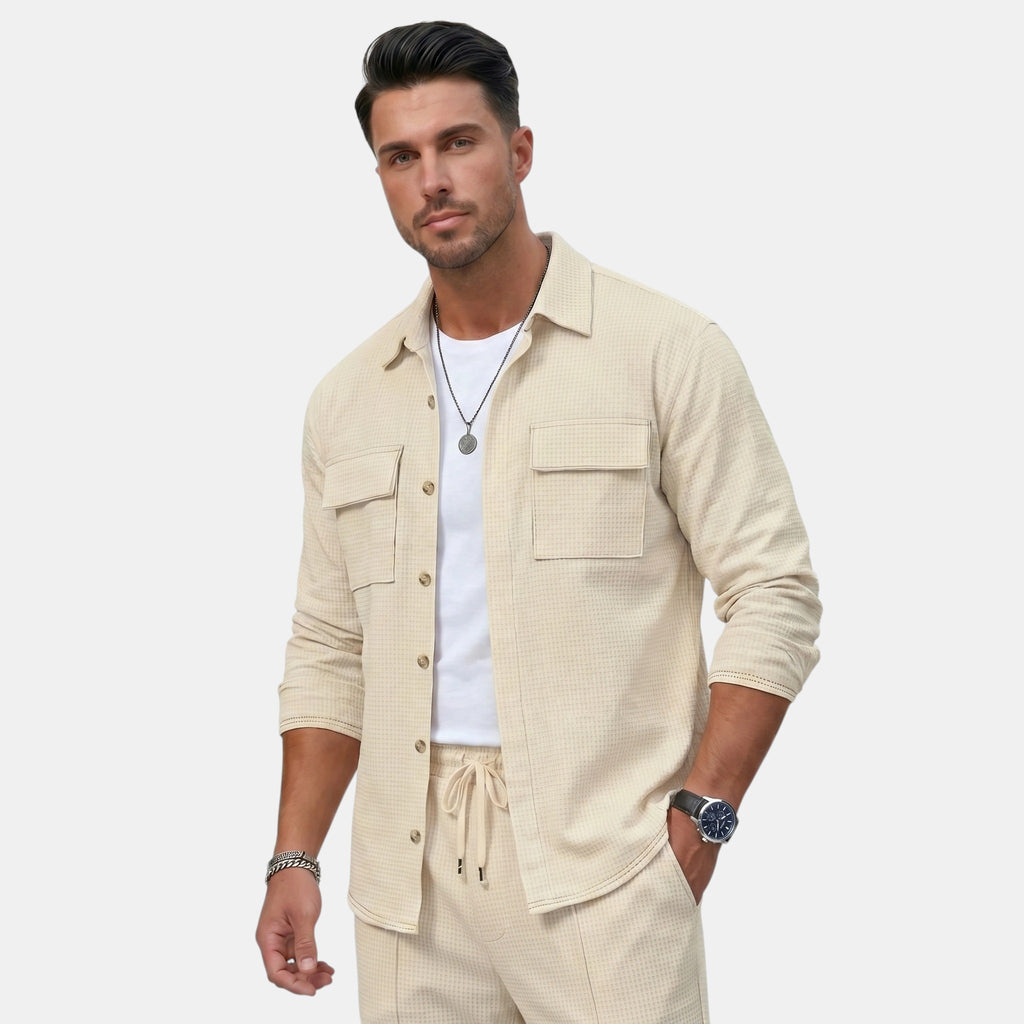 Armaxio | Men's Long Sleeve Jacket And Pants Set