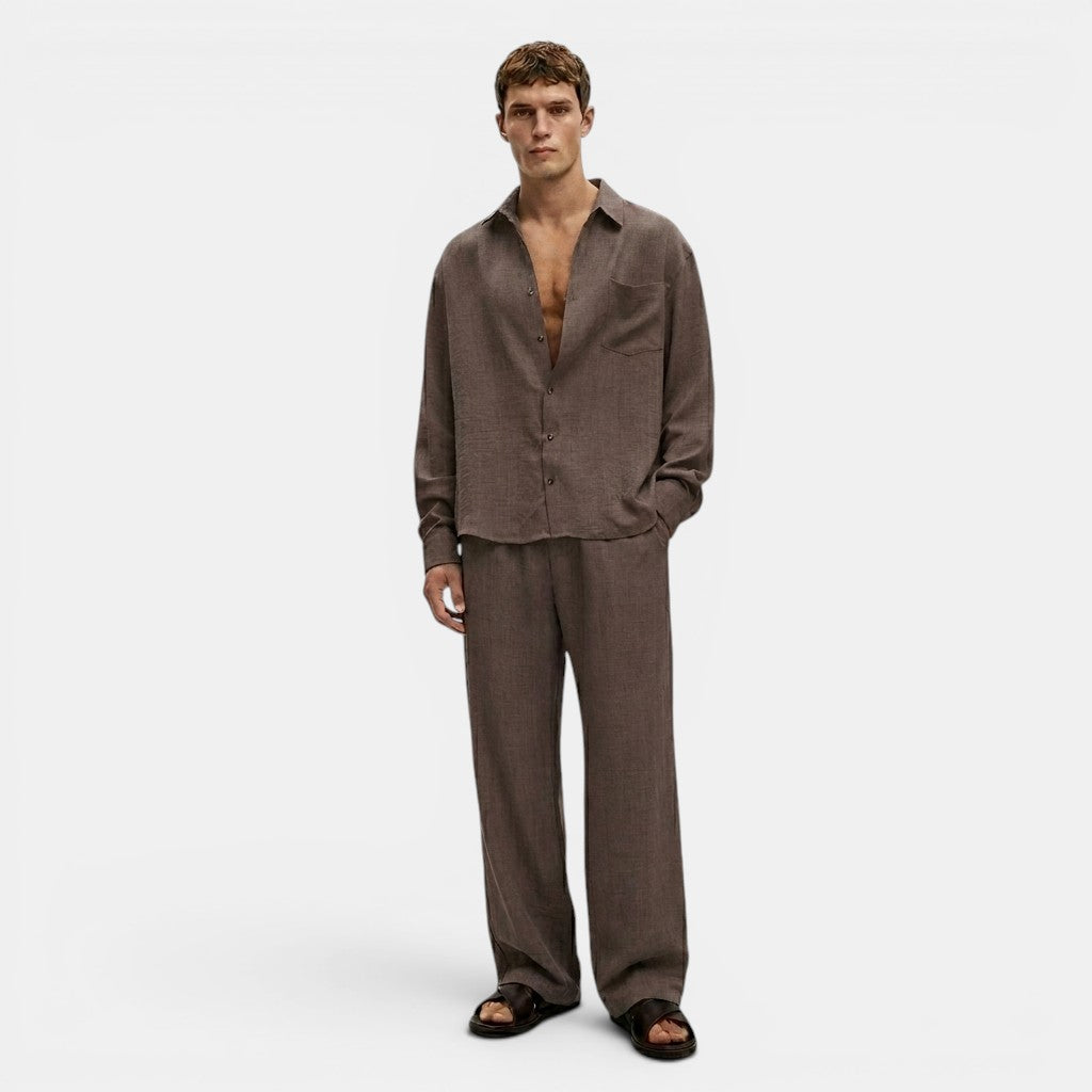 Armaxio | Men's Oversized Wide Leg Casual Pants