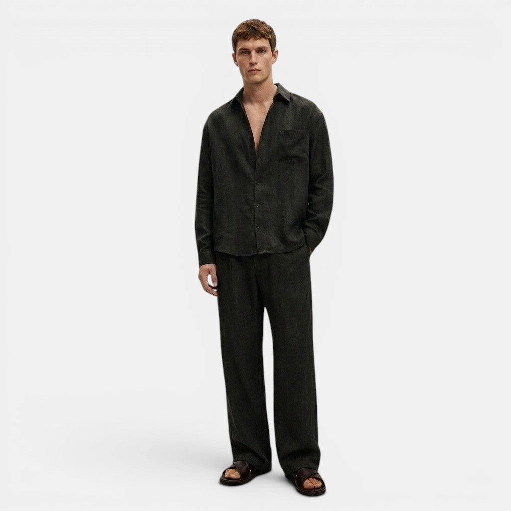 Armaxio | Men's Oversized Wide Leg Casual Pants