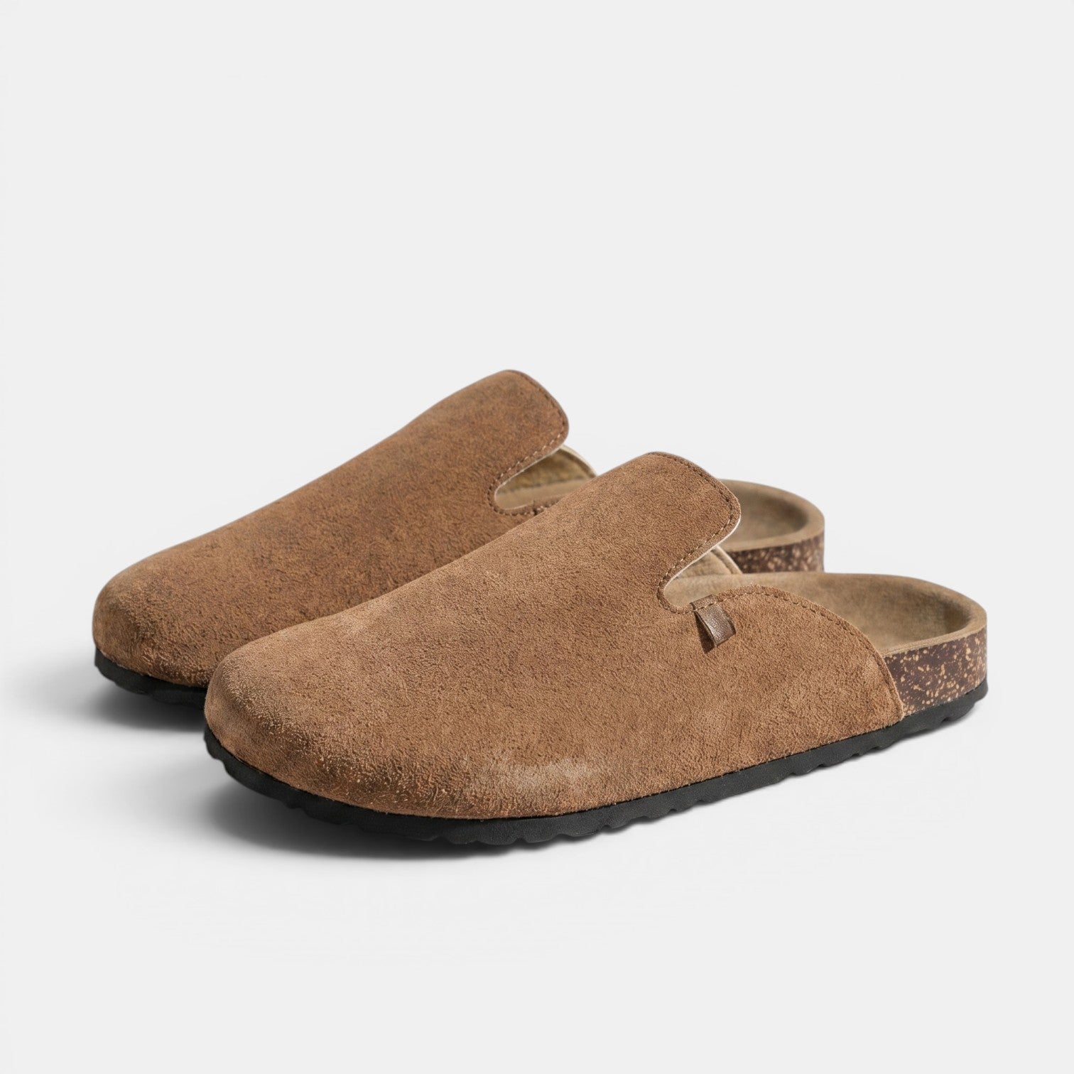 Armaxio | Men's Round Toe Slip On Mule Shoes
