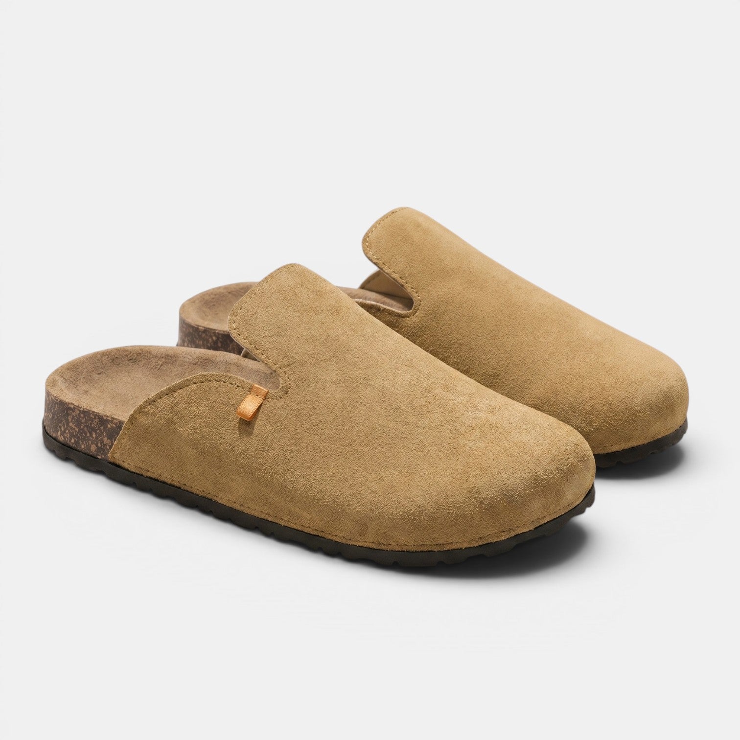 Armaxio | Men's Round Toe Slip On Mule Shoes
