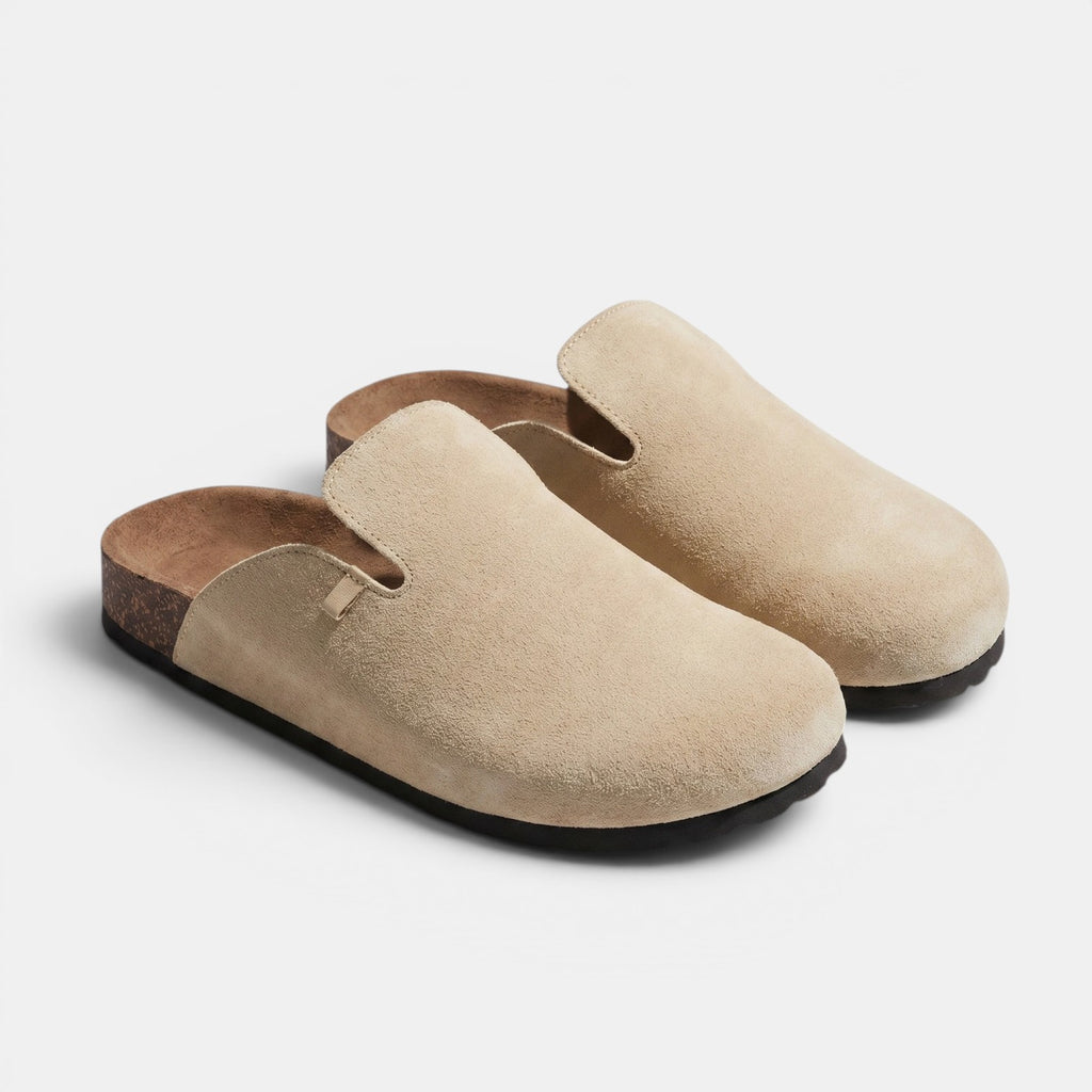 Armaxio | Men's Round Toe Slip On Mule Shoes