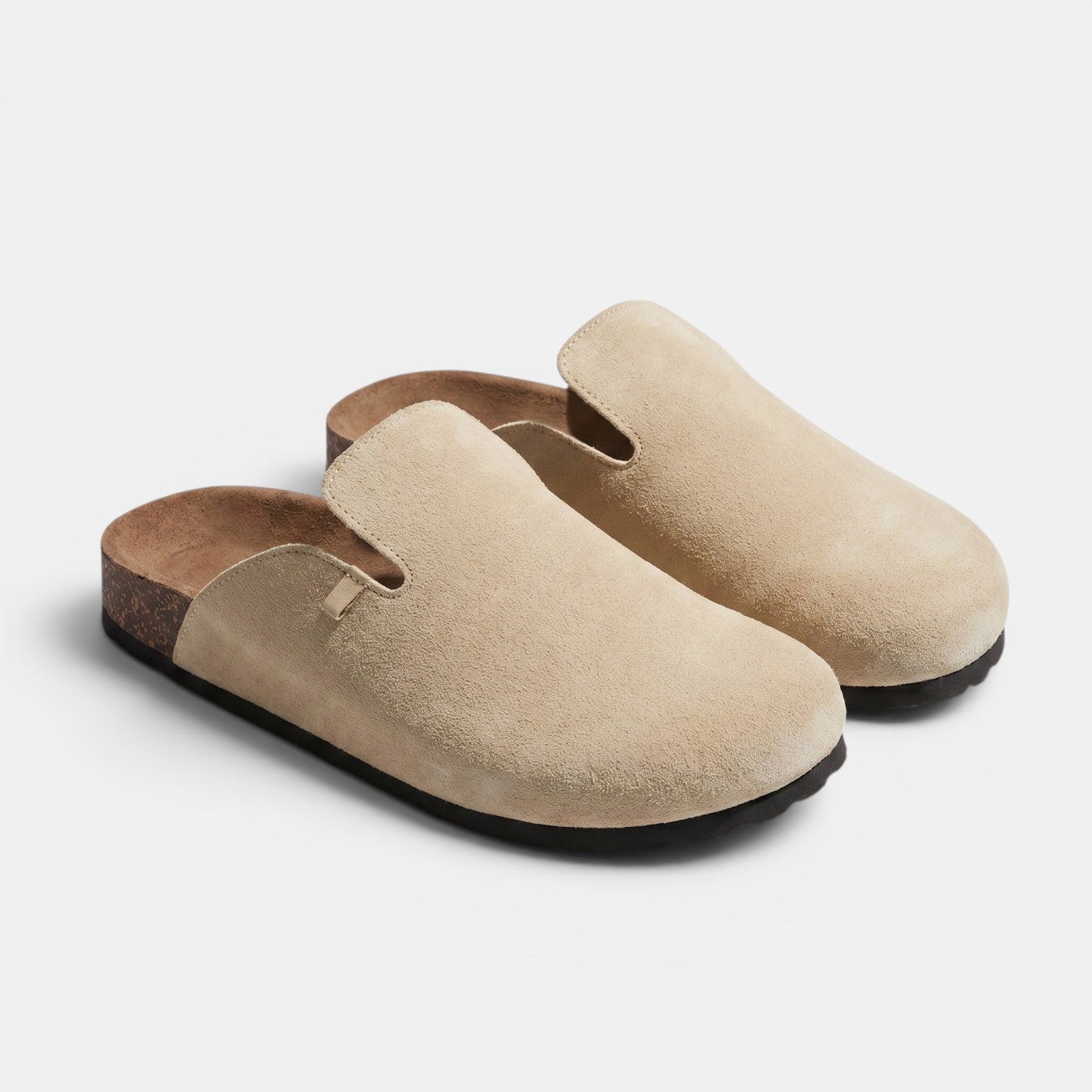 Armaxio | Men's Round Toe Slip On Mule Shoes