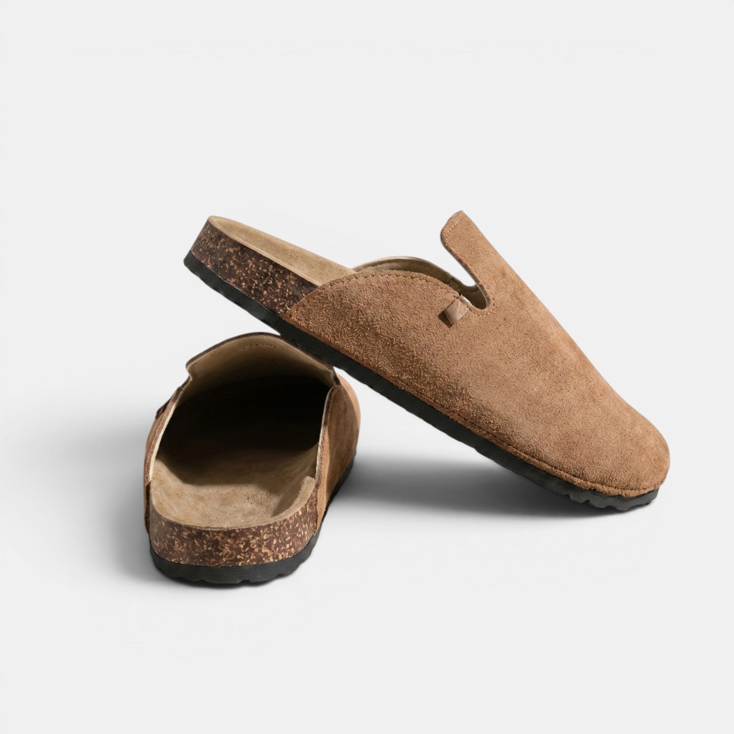 Armaxio | Men's Round Toe Slip On Mule Shoes
