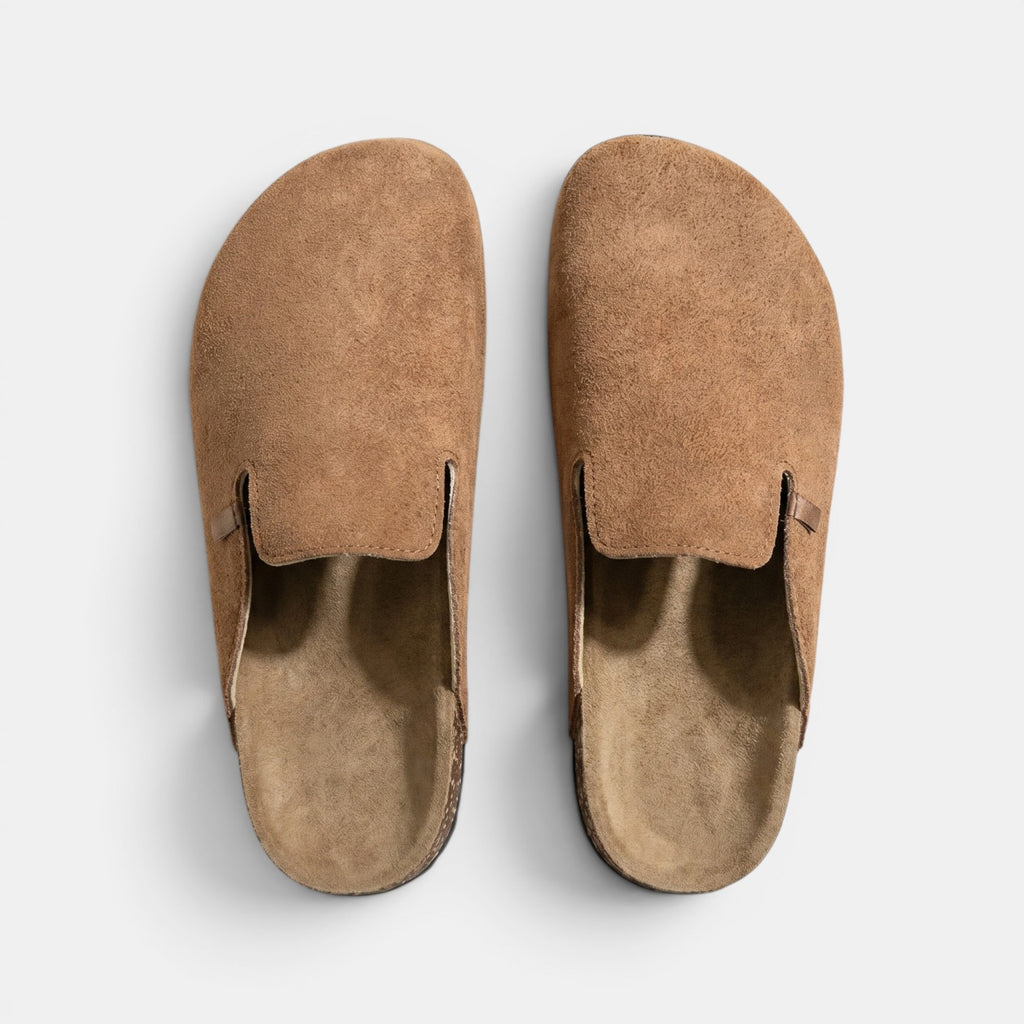 Armaxio | Men's Round Toe Slip On Mule Shoes