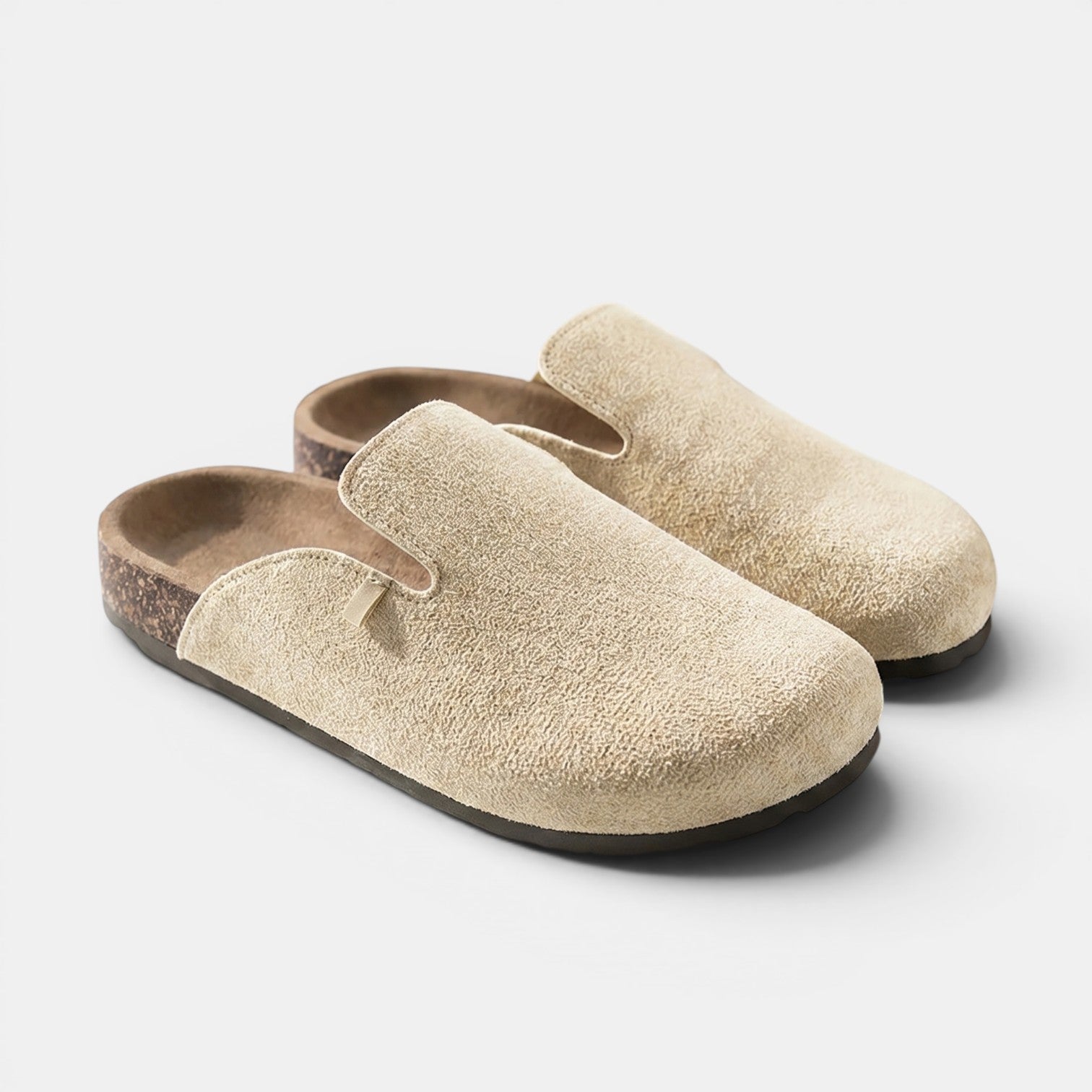 Armaxio | Men's Round Toe Slip On Mule Shoes