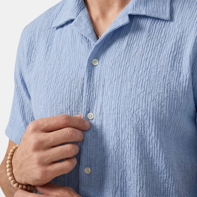 Armaxio | Men's Short Sleeve Button Up Shirt