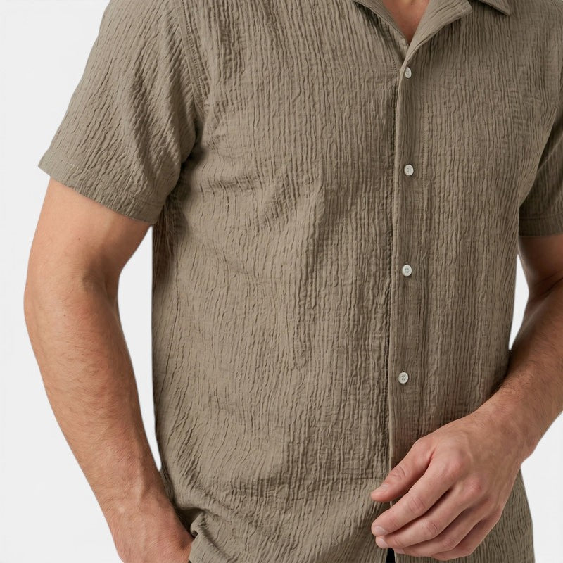 Armaxio | Men's Short Sleeve Button Up Shirt