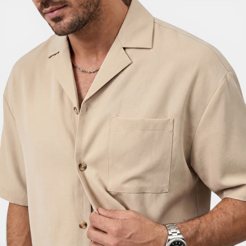 Armaxio | Men's Short Sleeve Shirt And Pants Set