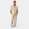 Armaxio | Men's Short Sleeve Shirt And Pants Set