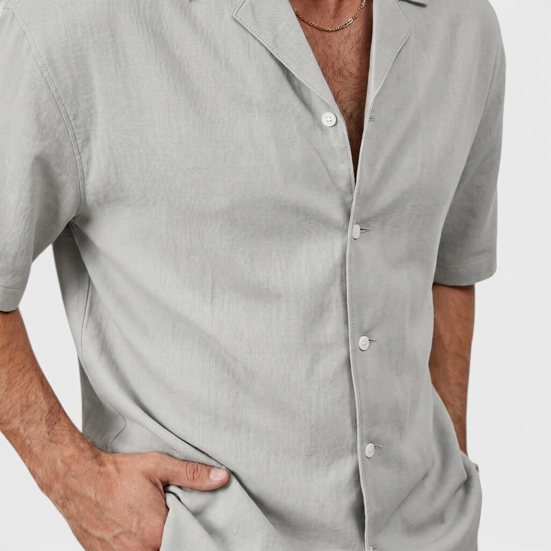 Armaxio | Men's Short Sleeve Shirt And Pants Set