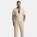 Armaxio | Men's Short Sleeve Shirt and Trousers Co Ord Set