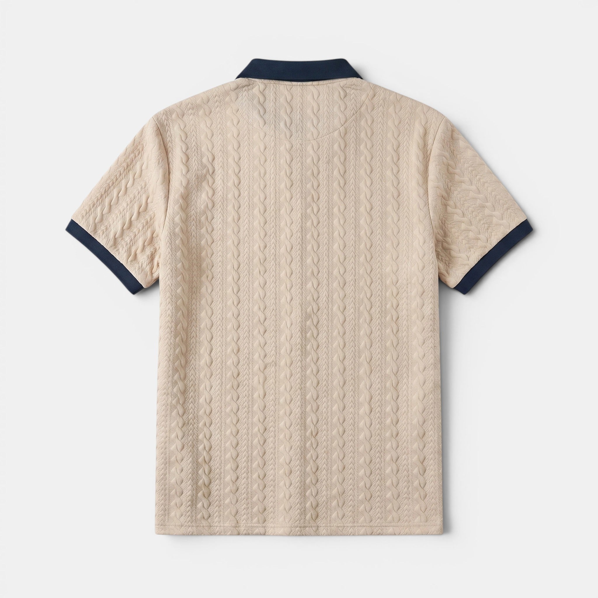Armaxio | Men's Short Sleeve V Neck Polo Shirt Regular Fit
