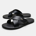 Armaxio | Men's Slip On Cross Strap Sandals