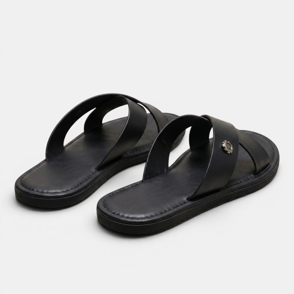 Armaxio | Men's Slip On Cross Strap Sandals