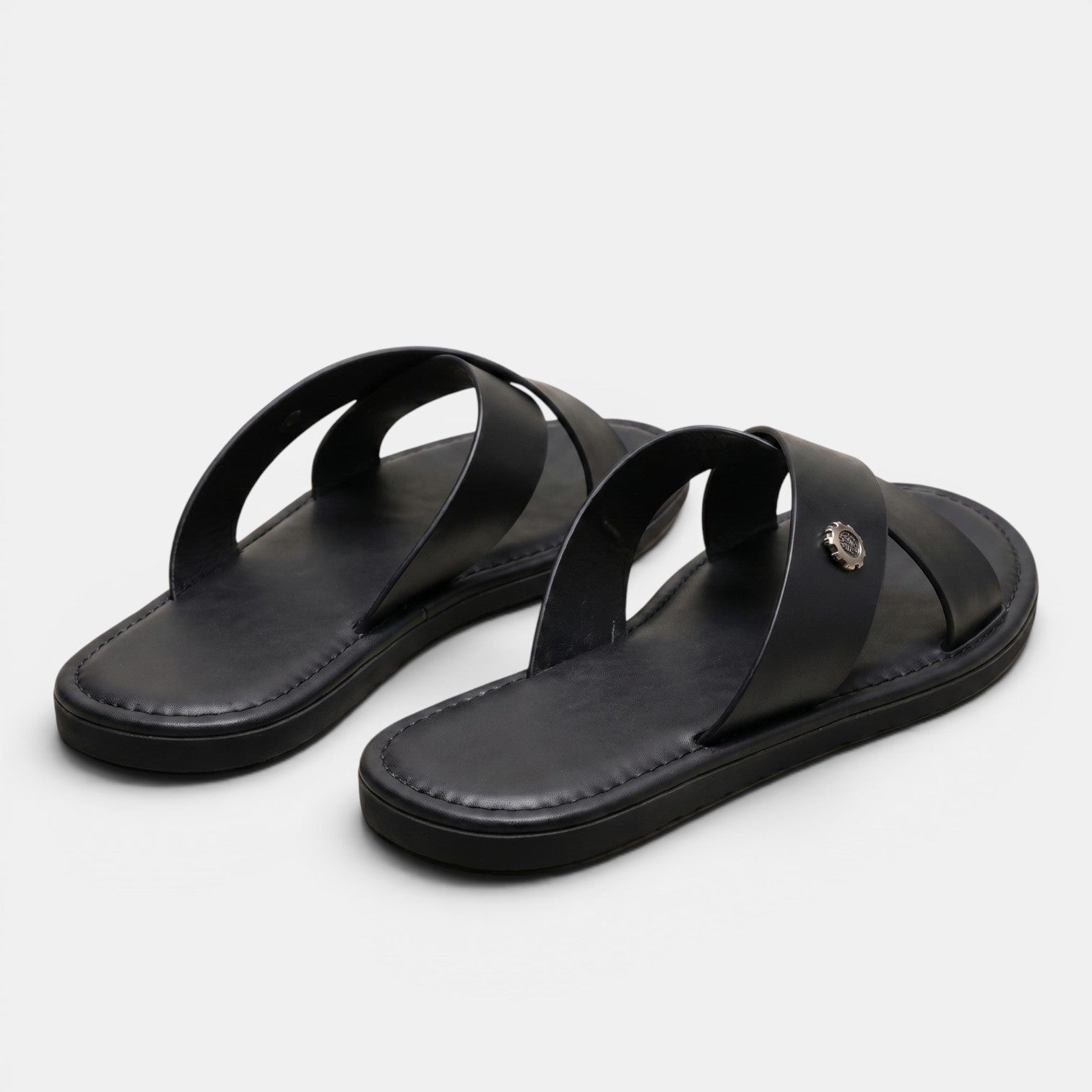 Armaxio | Men's Slip On Cross Strap Sandals