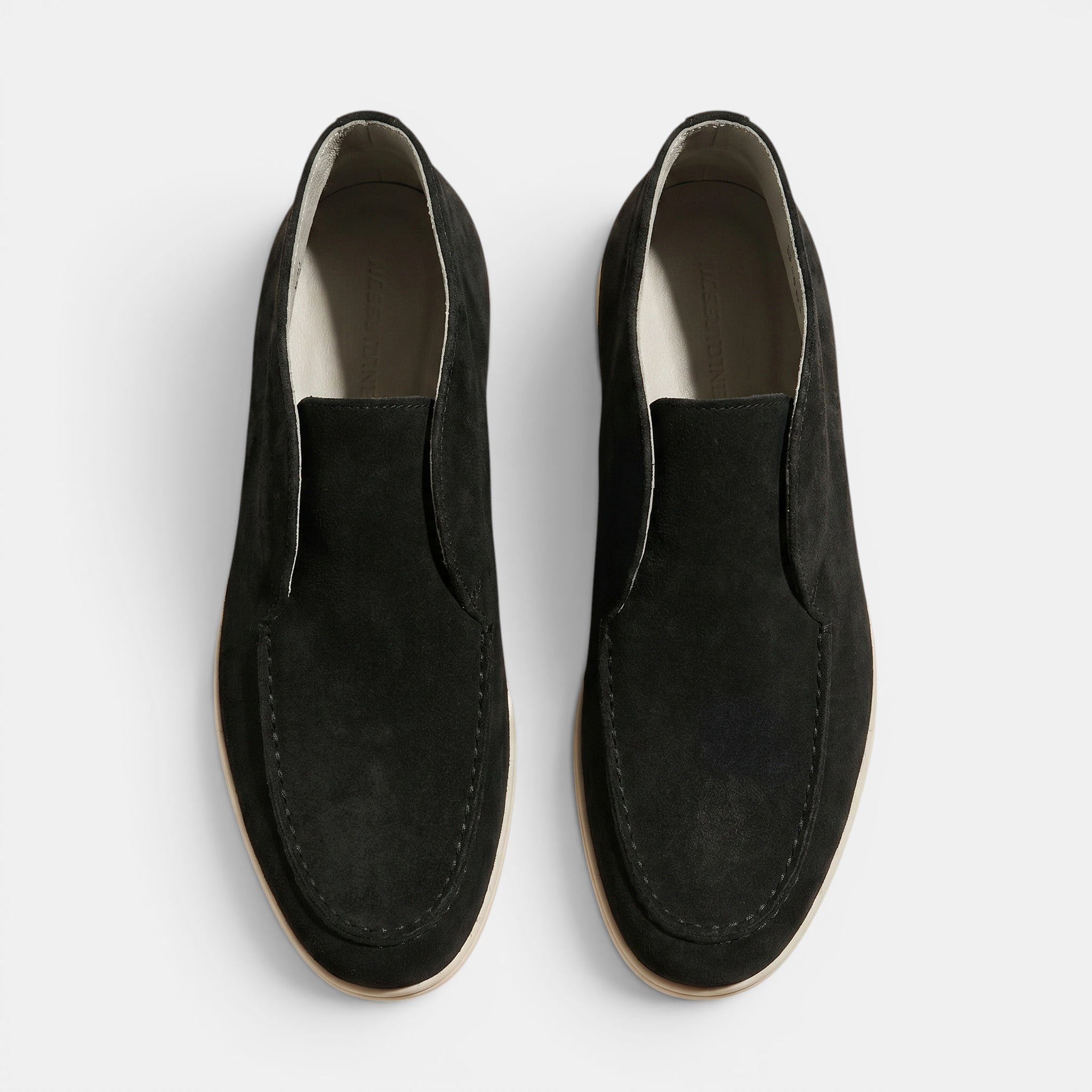 Armaxio | Men's Slip-On Suede Shoes with Round Toe