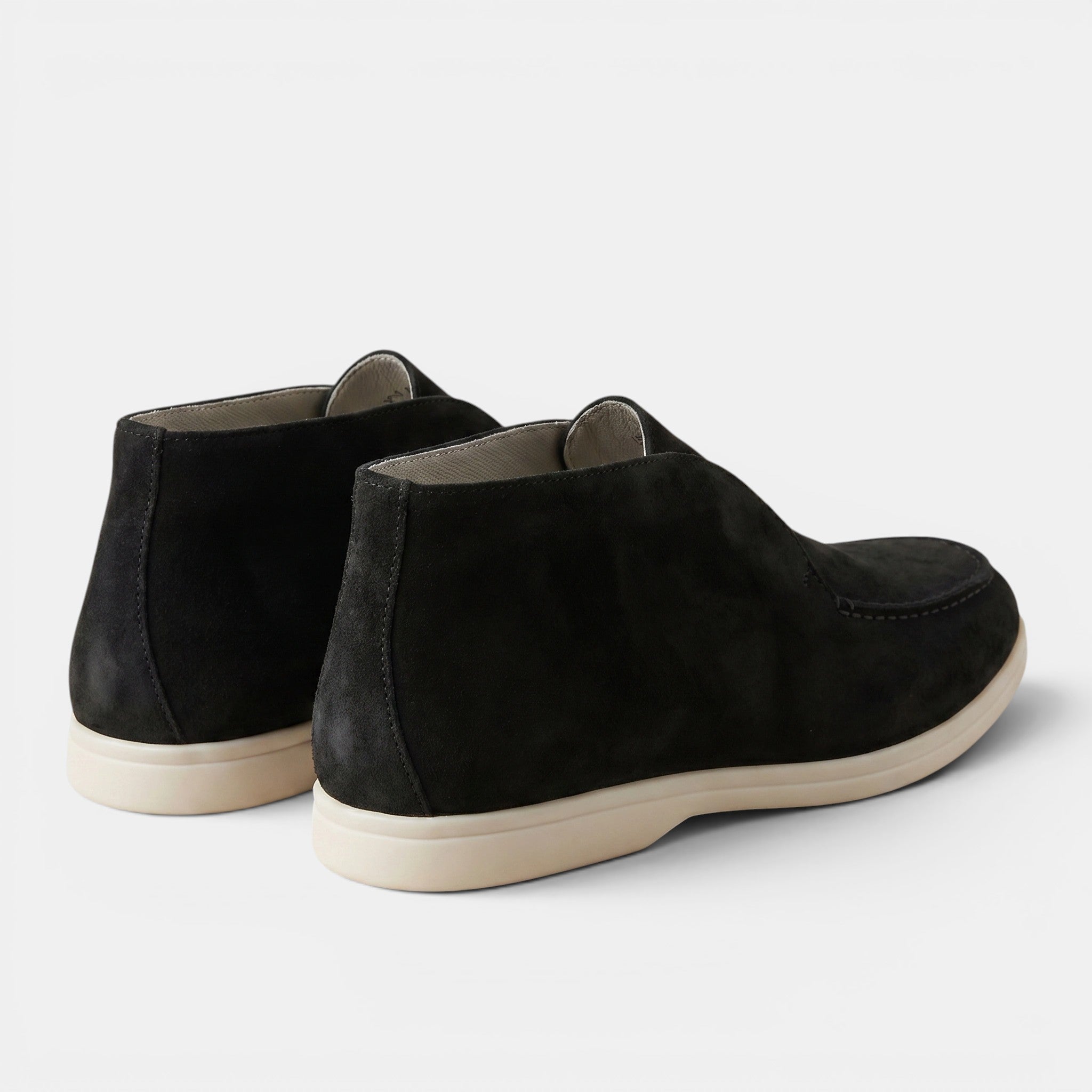 Armaxio | Men's Slip-On Suede Shoes with Round Toe