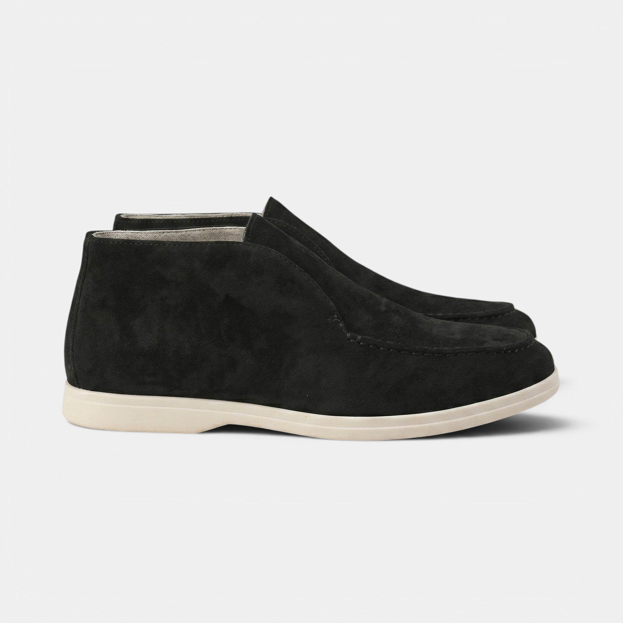 Armaxio | Men's Slip-On Suede Shoes with Round Toe