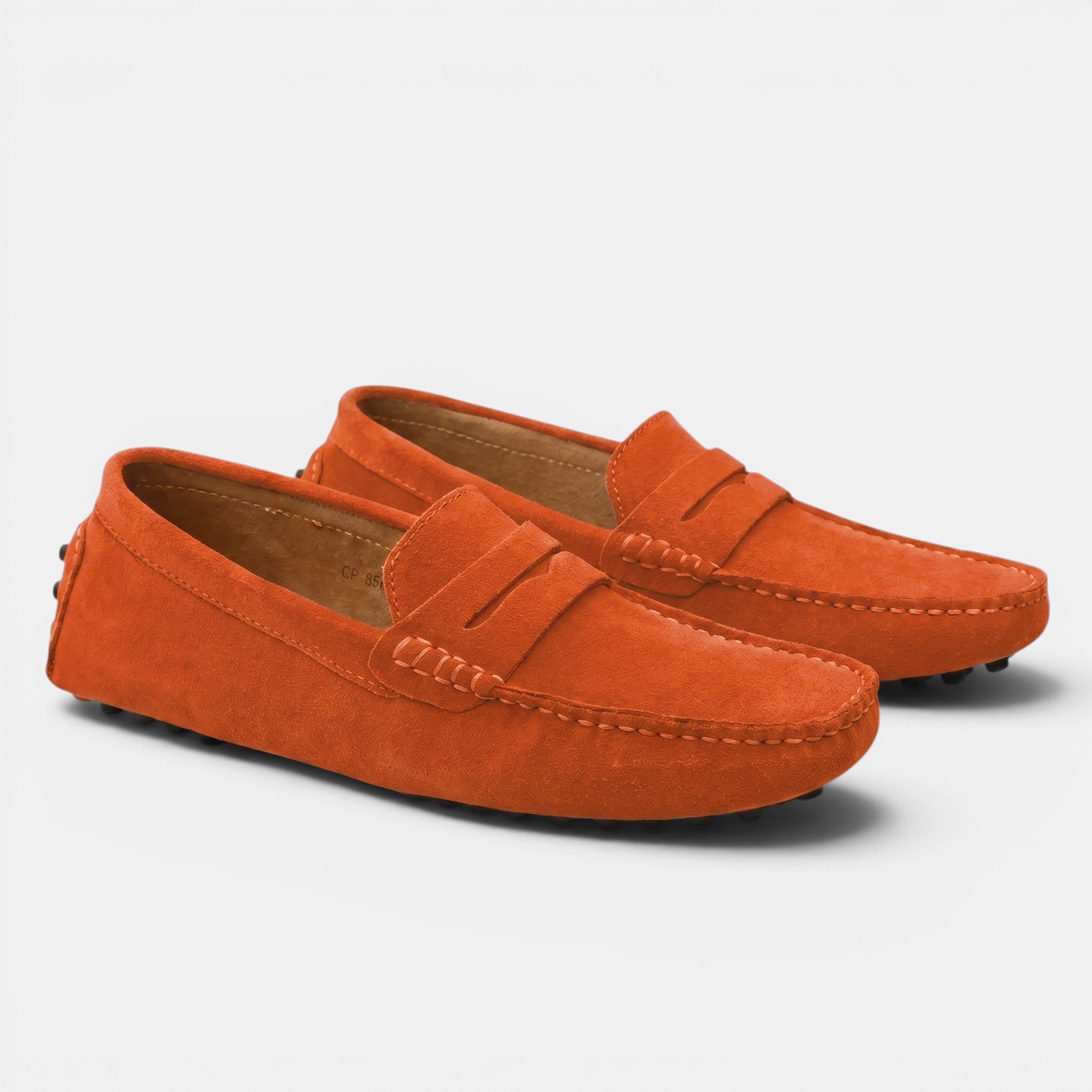 Armaxio | Men's Suede Driver Loafers with Slip-On Design