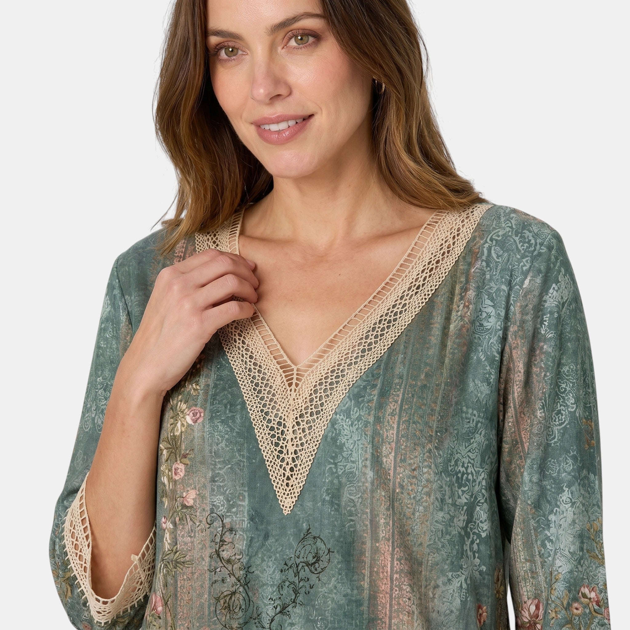 Armaxio | Women's Relaxed Fit Printed Blouse