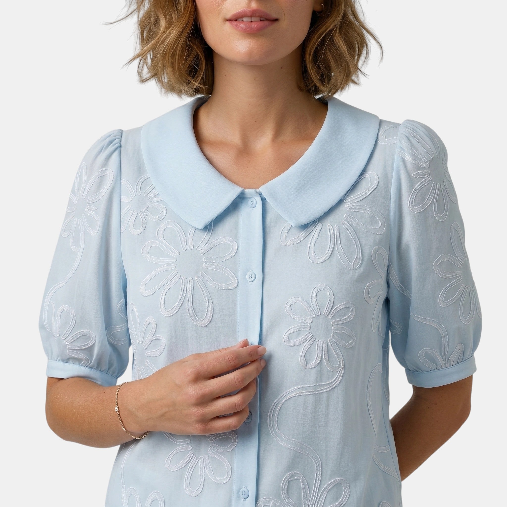 Armaxio | Women's V Neck Floral Top
