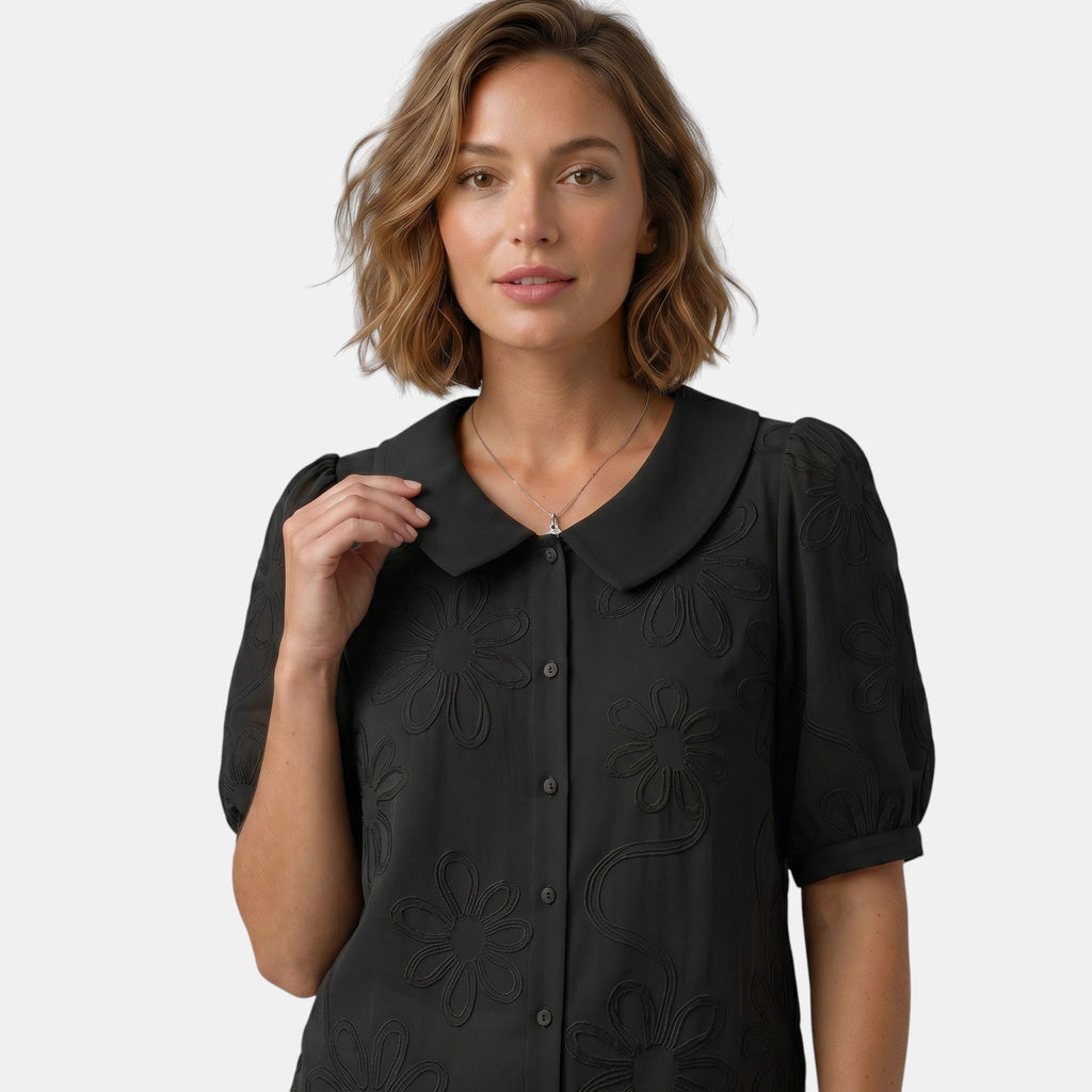 Armaxio | Women's V Neck Floral Top