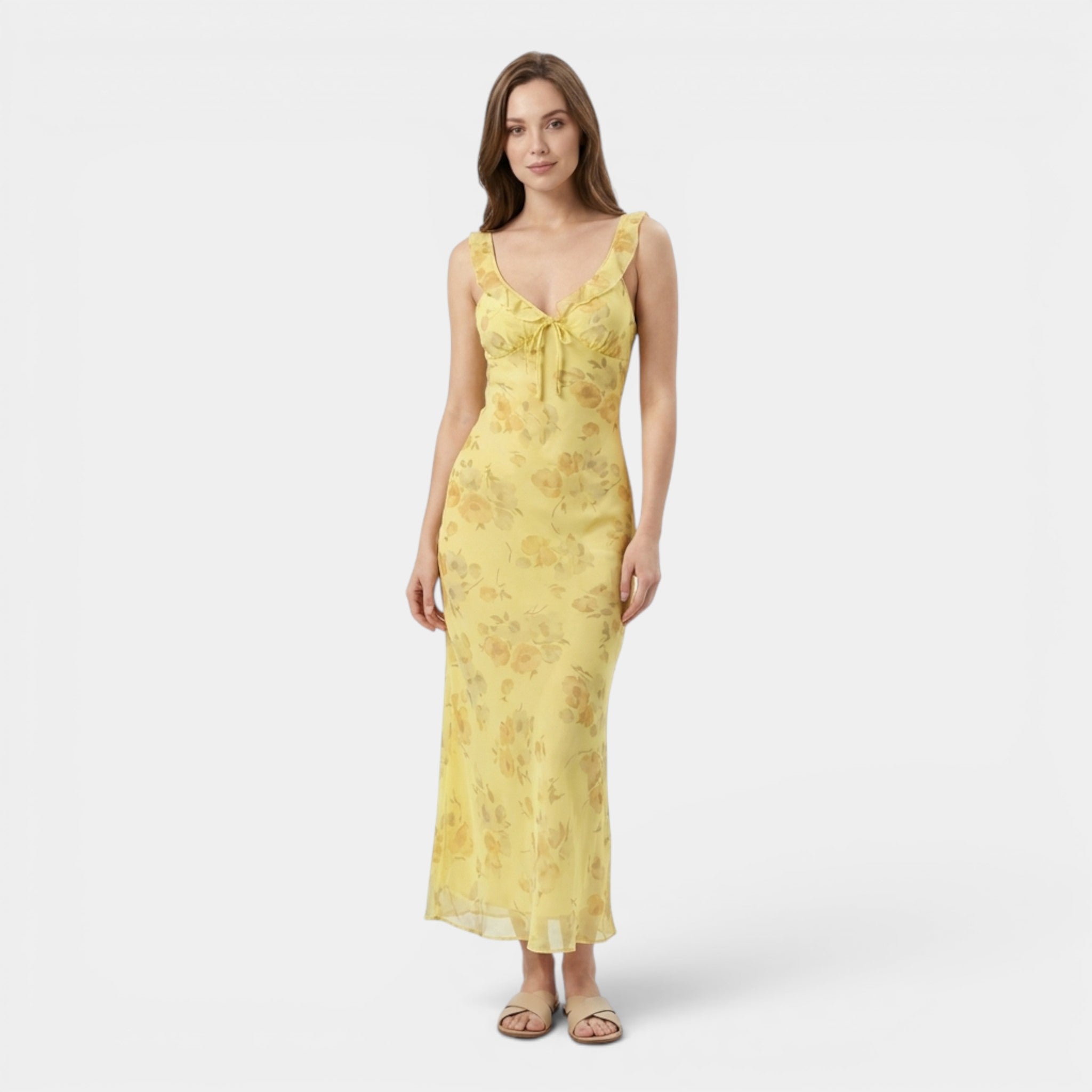 Armaxio | Women’s Summer Maxi Dress Sexy Plunge Sun Dress Casual