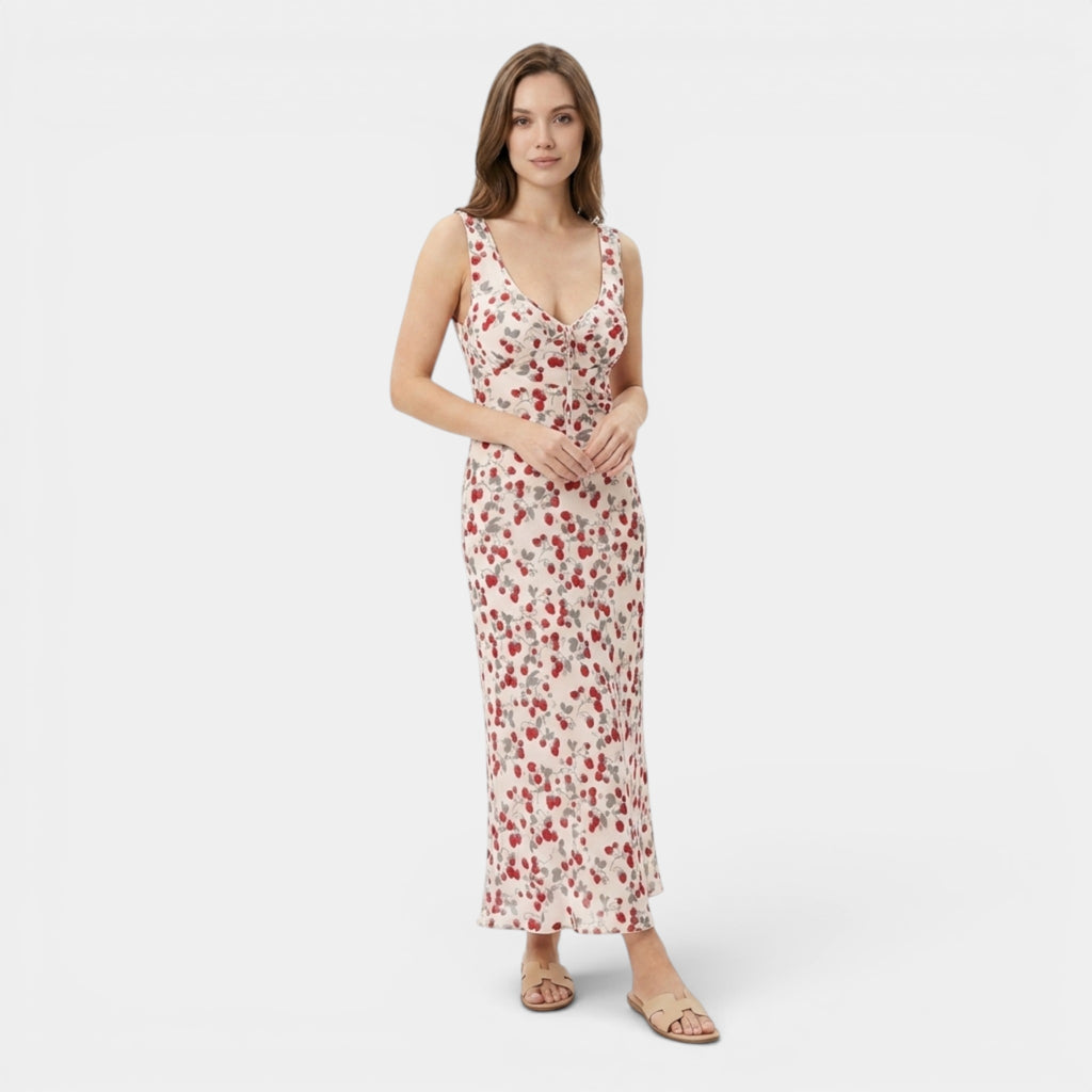 Armaxio | Women’s Summer Maxi Dress Sexy Plunge Sun Dress Casual