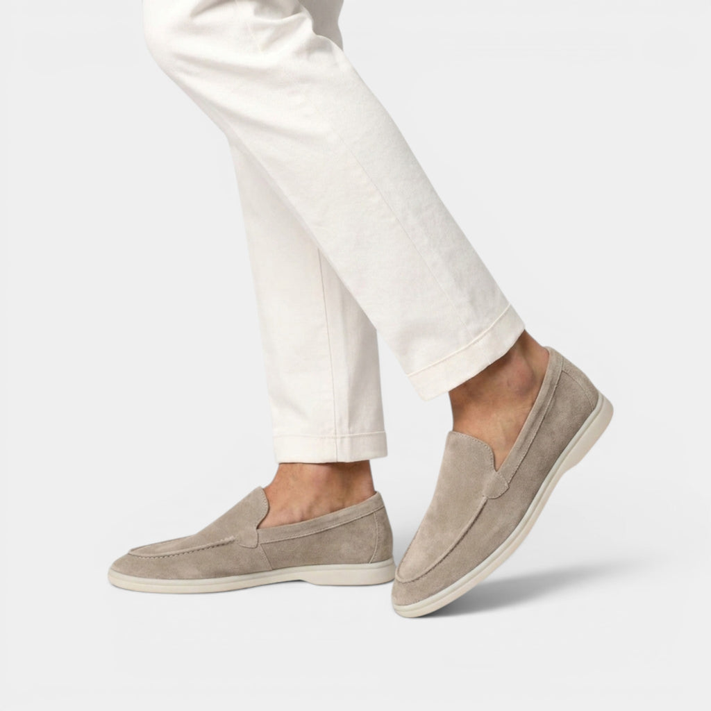 Armaxio | Men’s Suede Yacht Loafers – Lightweight Comfort