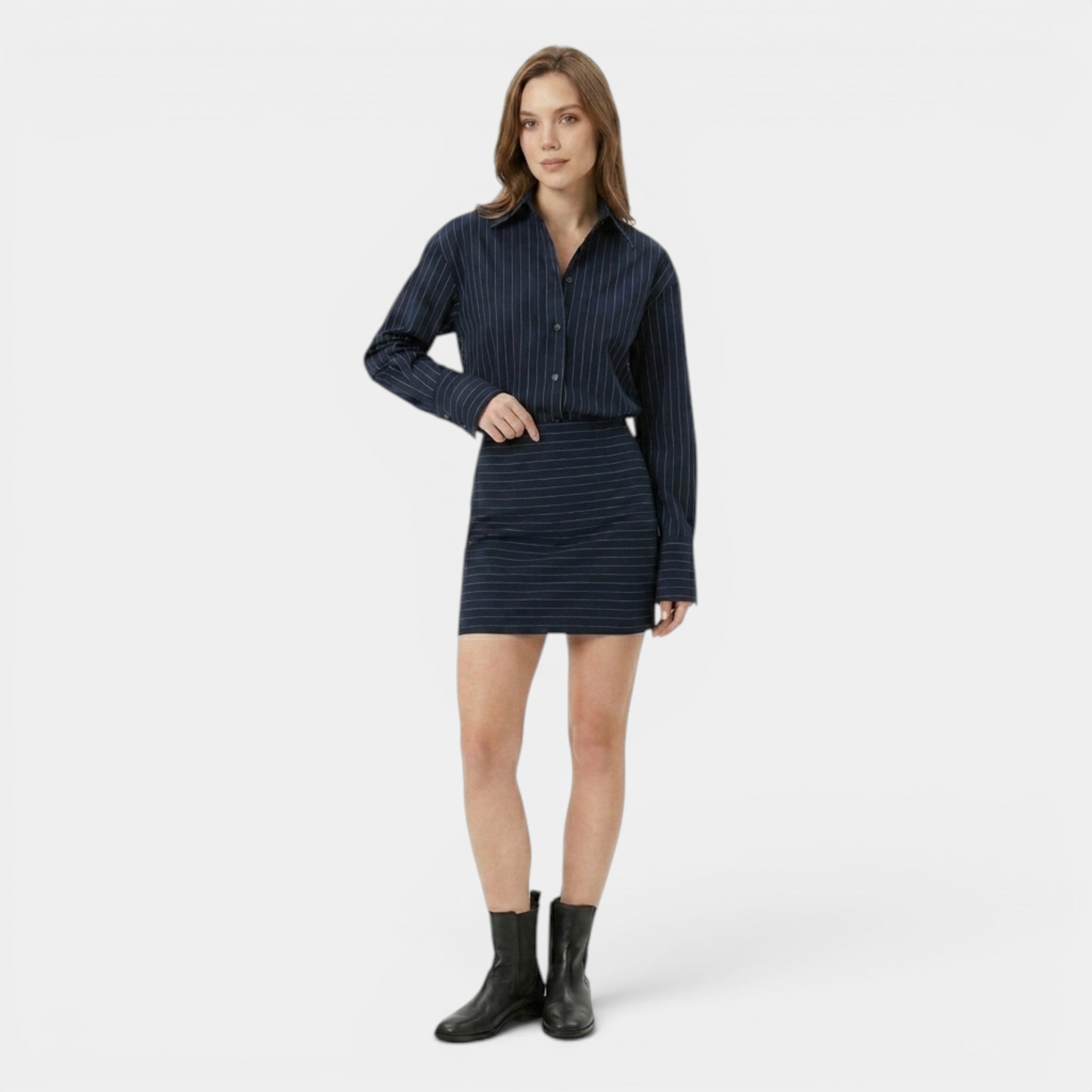 Armaxio | Women’s Satin V-Neck Midi Dress Breathable Evening Wear