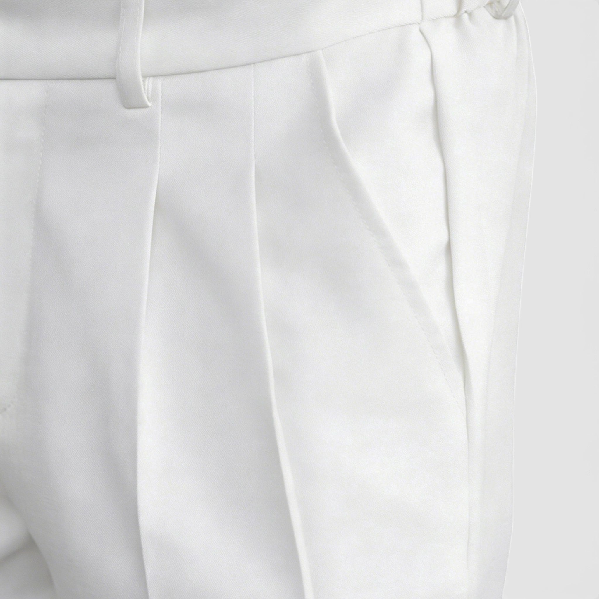 Armaxio | Men’s Double Pleated Casual Trousers Regular Fit Business Pants