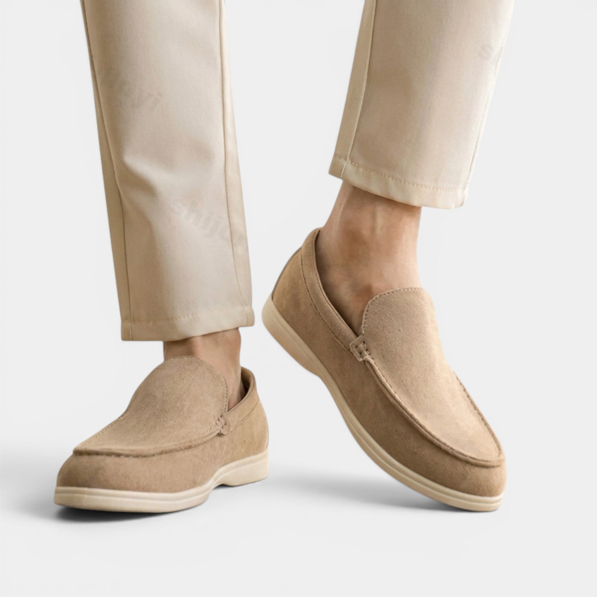 Armaxio | Men’s Loafers Suede Soft Comfort Classic Slip-On Shoes