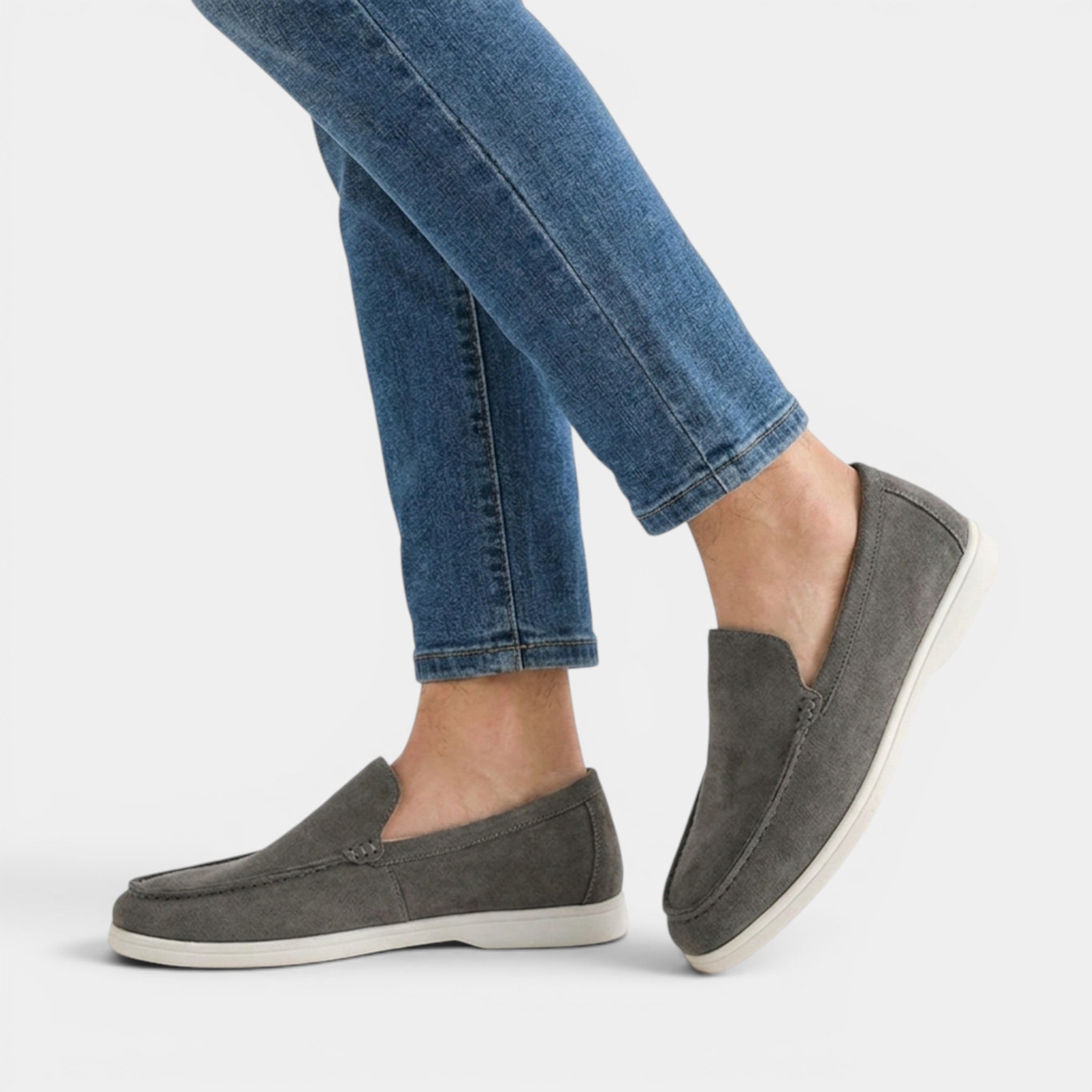 Armaxio | Men’s Loafers Suede Soft Comfort Classic Slip-On Shoes