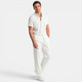 Armaxio | Men’s Striped Shirt and Pants Set Casual Summer 2 Piece
