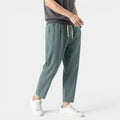 Armaxio | Men’s Casual Pants Cotton Linen Comfort Straight Leg Lightweight