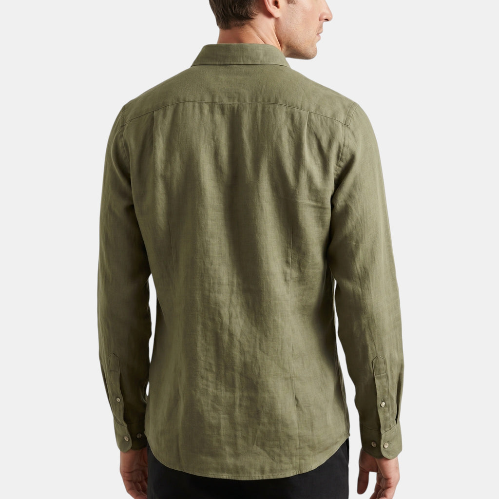 Armaxio | Men's Stand Collar Button Front Casual Shirt
