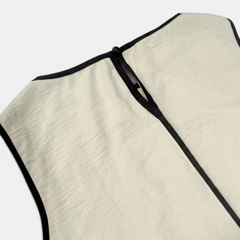 Armaxio | Women’s Contrast Trim Maxi Dress Loose Fit Tank Dress