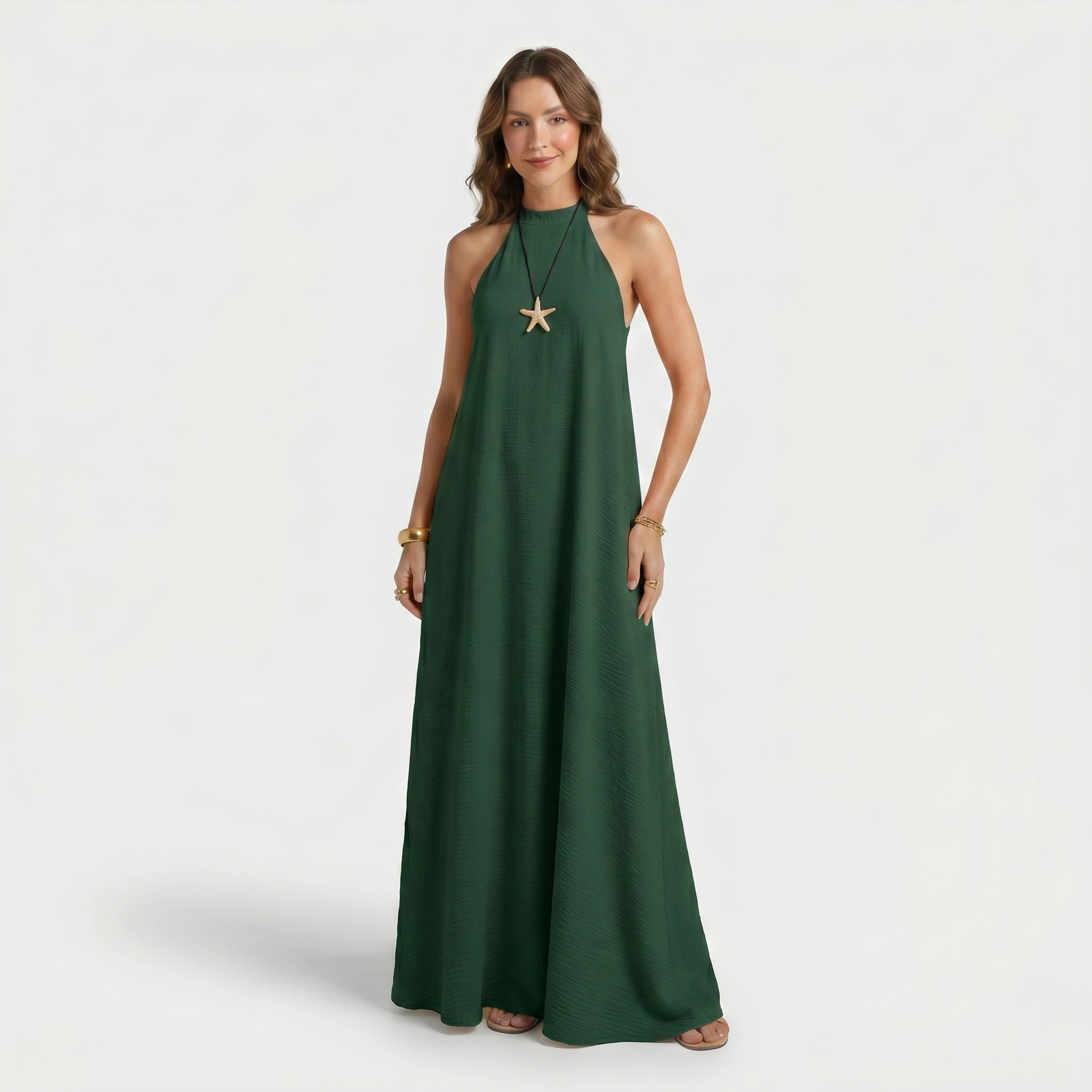 Armaxio | Women’s Flowing Maxi Dress Sleeveless Beach Vacation Style