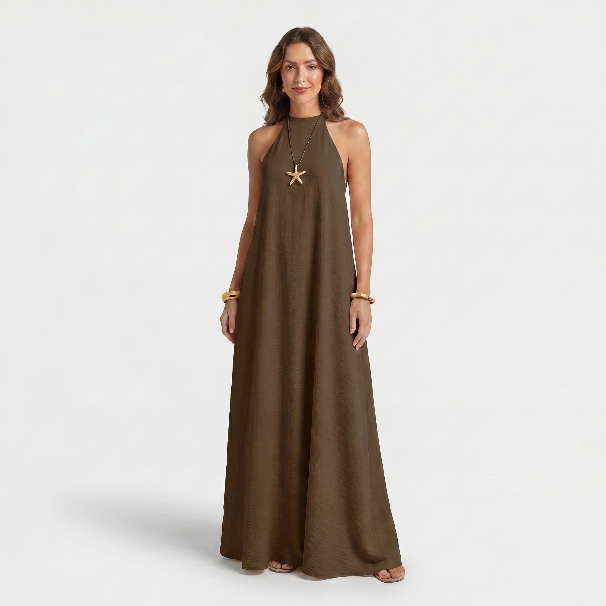 Armaxio | Women’s Flowing Maxi Dress Sleeveless Beach Vacation Style
