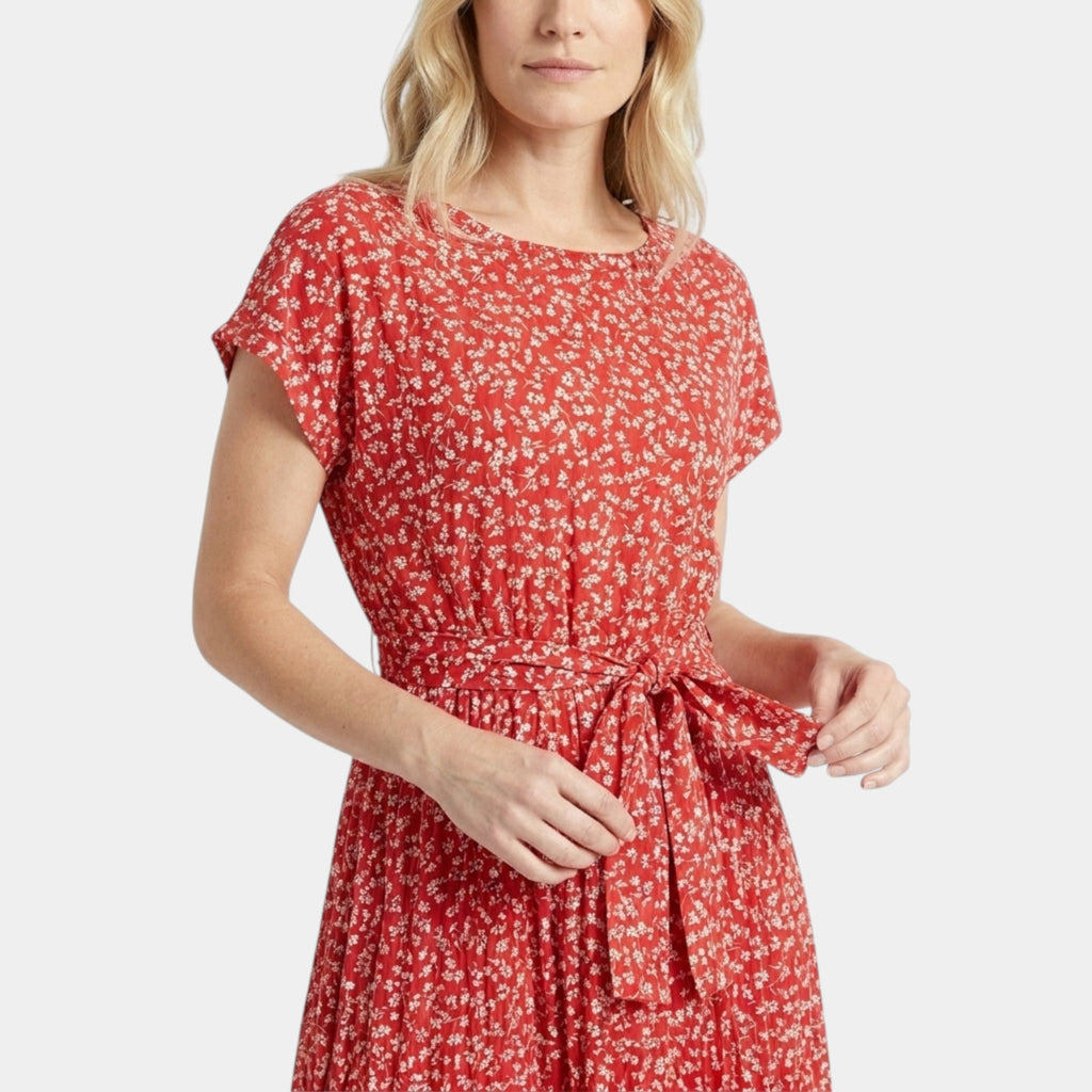 Armaxio | Women’s Floral Maxi Dress Timeless Pleated A Line