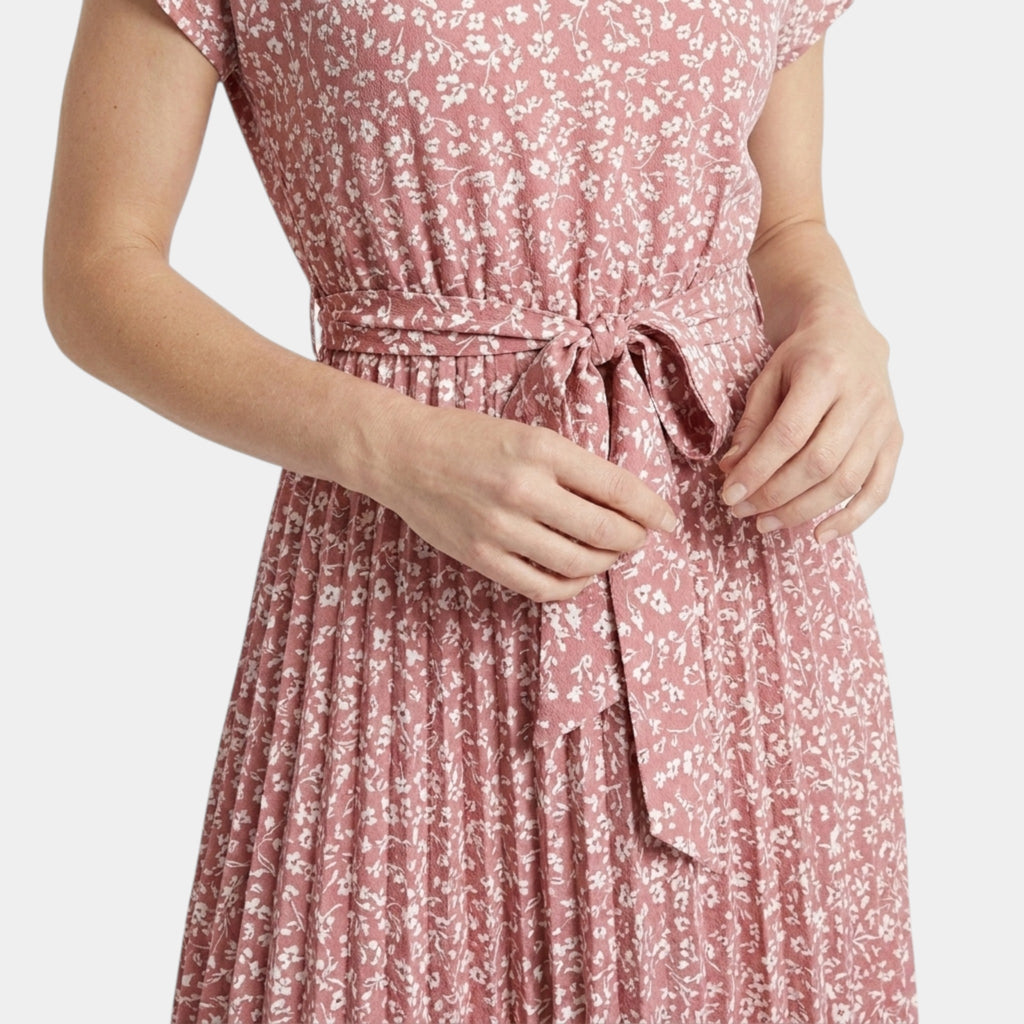 Armaxio | Women’s Floral Maxi Dress Timeless Pleated A Line